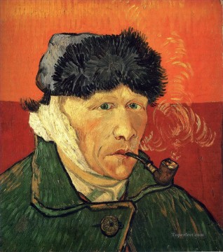 耳に包帯を巻いた自画像 フィンセント・ファン・ゴッホ Oil Paintings